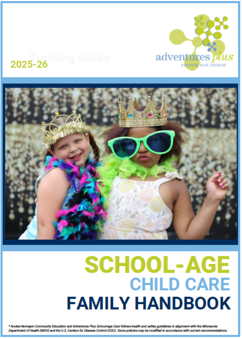 Family handbook cover